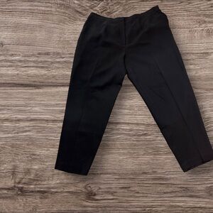Casual Corner Annex Dress Pants Womens Size 20W Black Solid (783)